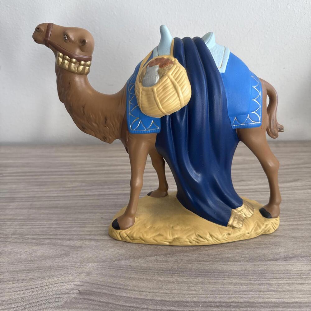 Vintage‎ Holland Mold Camel Nativity Standing Ceramic Hand Painted Large 9"
